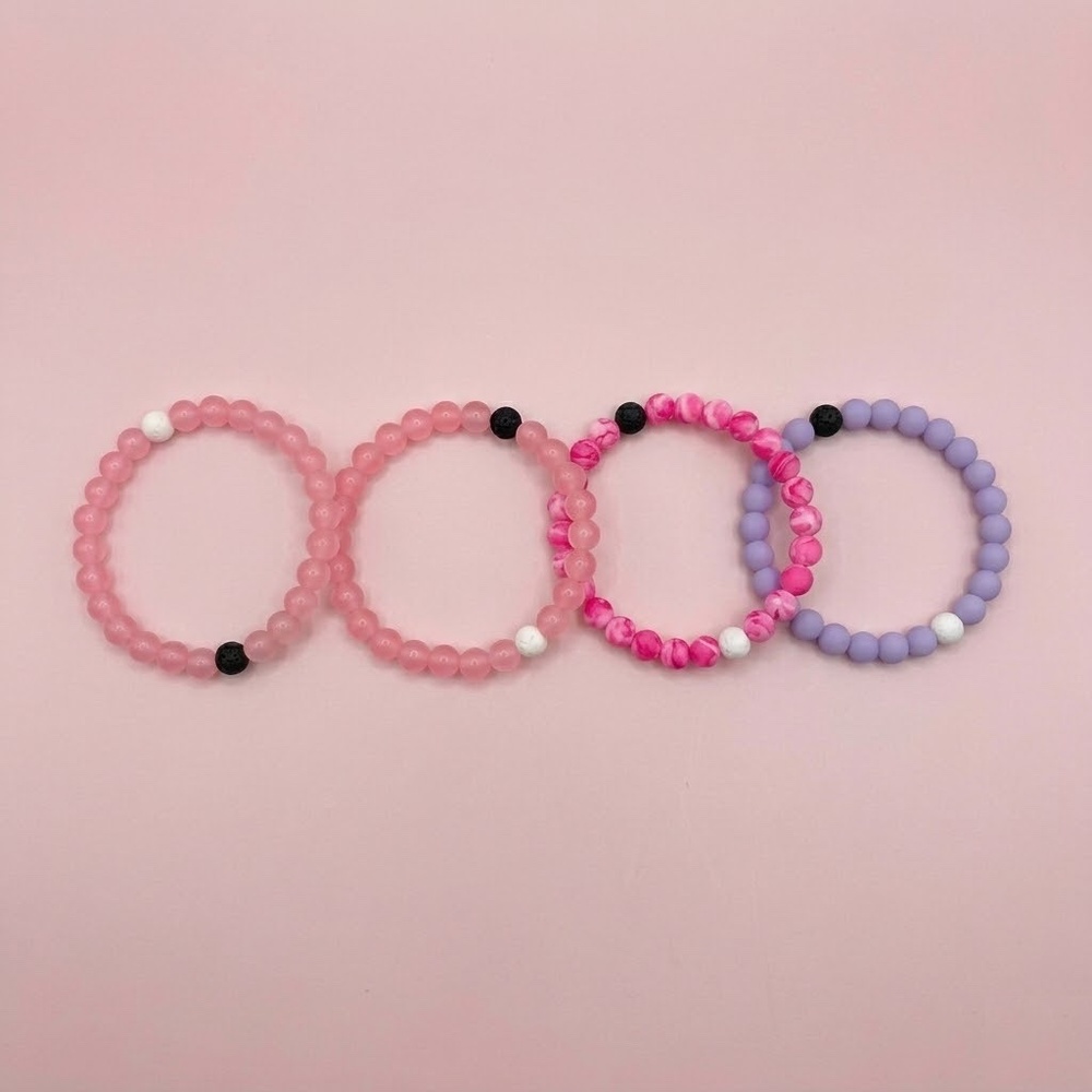 [BOGO] NWT Pink & Blue Lokai‎ Bracelet Set
